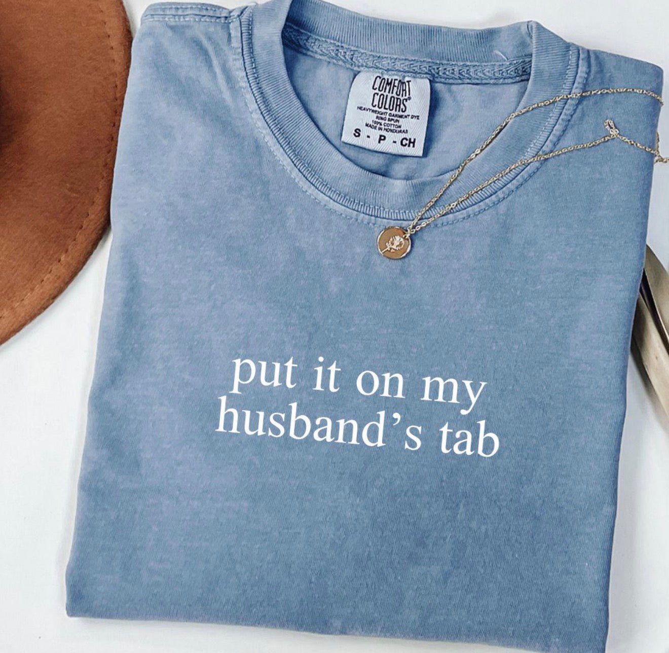 My Husband's Tab Comfort Color (denim)
