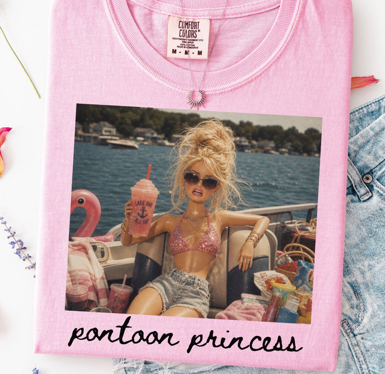 Pontoon Princess Comfort Color (Blossom)