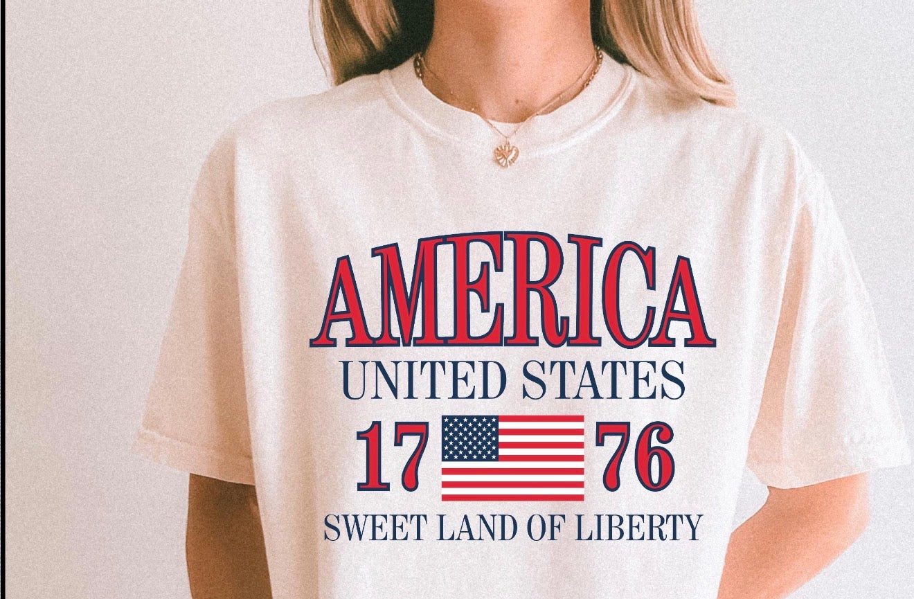 America United States Comfort Color