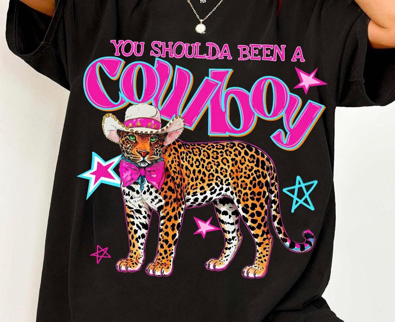 Cowboy Comfort Color Tee (black)