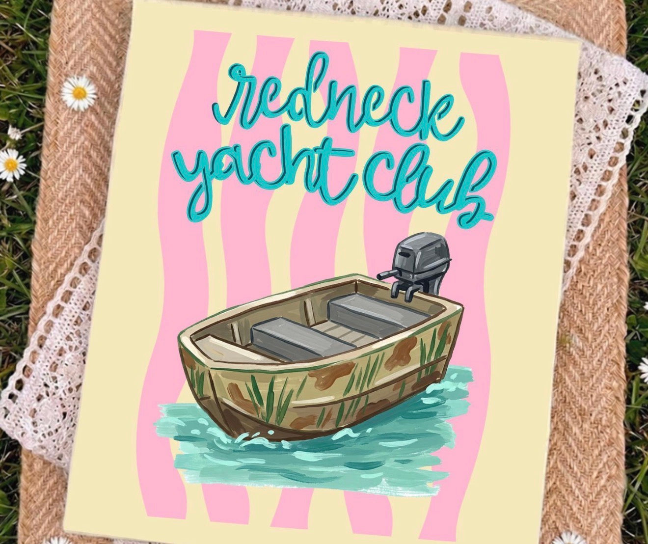 Redneck Yacht Club Comfort Color (butter)