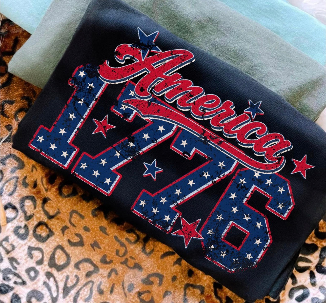 1776 Comfort Color (black)