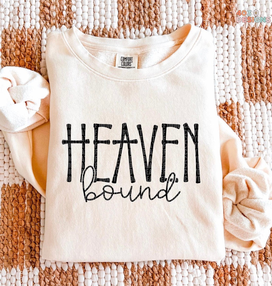 Heaven Bound Light-Weight Comfort Color Crew (Ivory)
