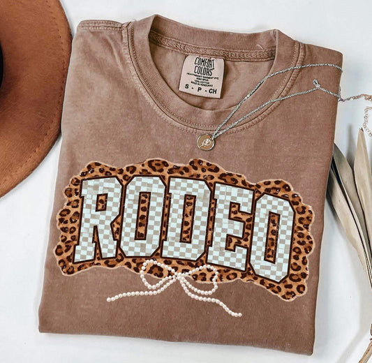 Rodeo Comfort Color Tee (Expresso)