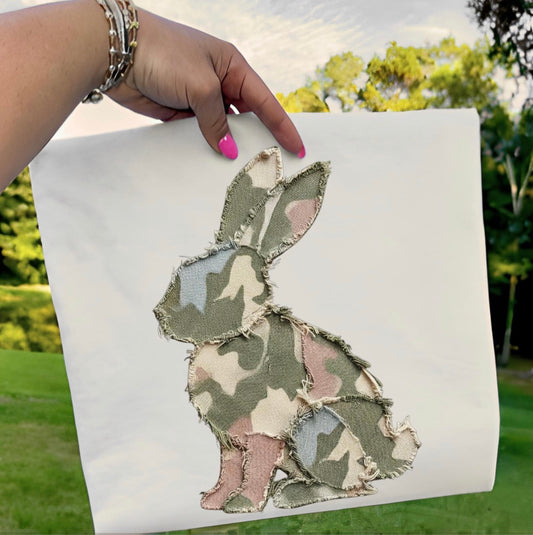 Camo Bunny Comfort Color Tee